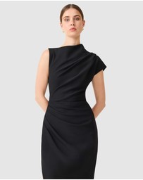 Elliatt - Chantal Asymmetrical Midi Dress