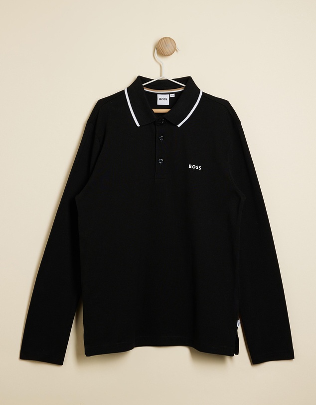 BOSS - Long Sleeve Polo - Kids-Teens