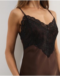 Atmos&Here - Sasha Satin Mini Dress