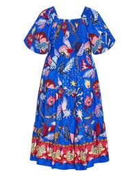 City Chic - Simona Print Puff Sleeve Dress