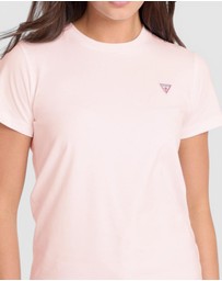 GUESS - GUESS JEANS Mini Triangle Short Sleeve Logo Tee