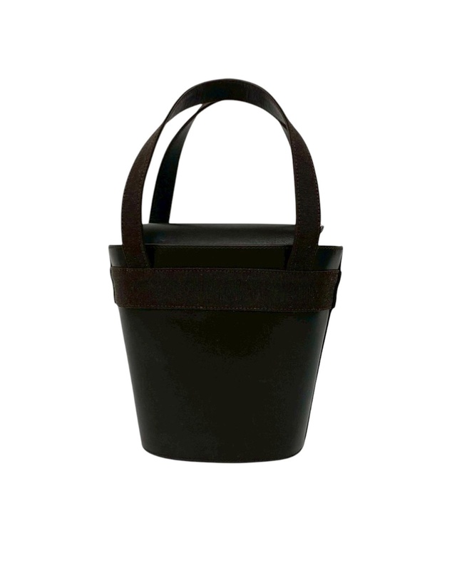 Pre-Loved by Azura Reborn - Pre-Loved Leather Vara Bow Top Handle Bucket Bag