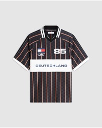 Tommy Hilfiger - Geometric Flag Print SS Rugby Shirt
