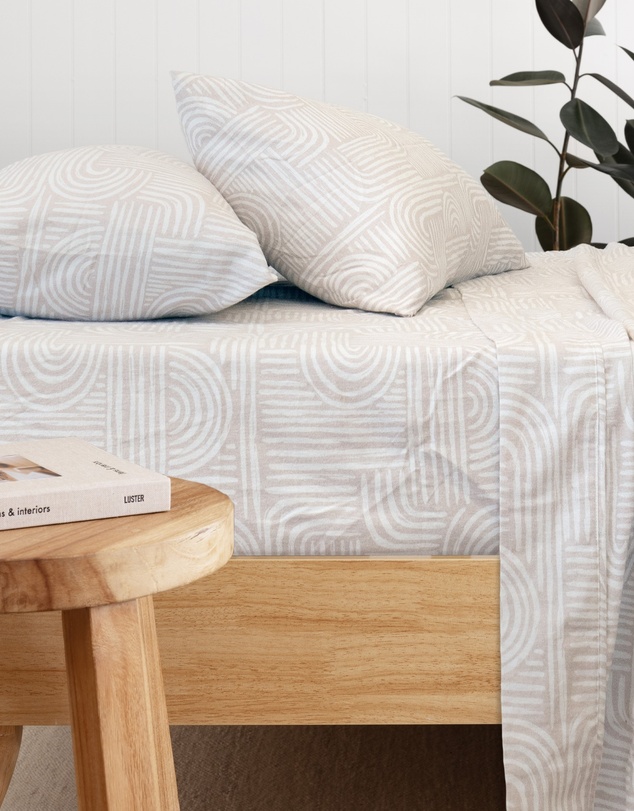 Bambury - Bowie Flannelette Sheet Set