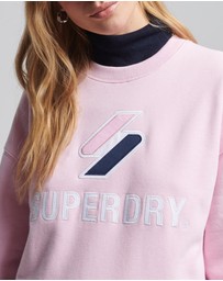 Superdry - CODE SL STACKED APQ CREW