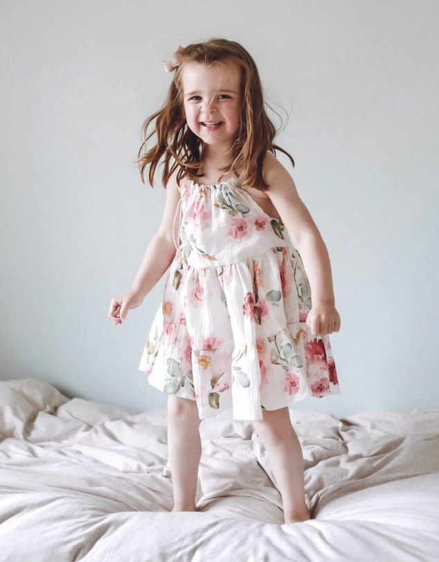 WITH LOVE FOR KIDS - Cotton Muslin Dress - Babies - Kids