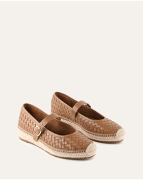 Jo Mercer - Elsie Woven Flat Espadrilles