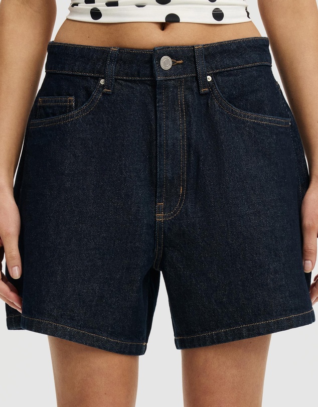 Cotton On - High 90s Denim Shorts