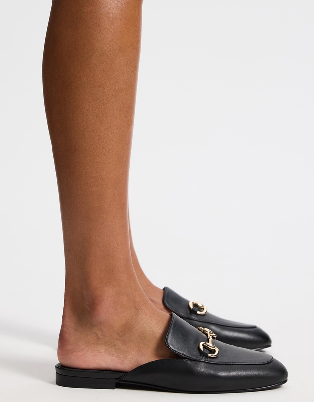 Atmos&Here - Alexandra Leather Loafer Slides