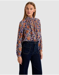 Oxford - Sandy Floral Print Blouse