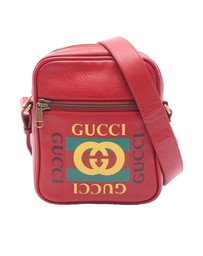 Pre-Loved by Azura Reborn - Pre-Loved Grained Calfskin Logo Crossbody