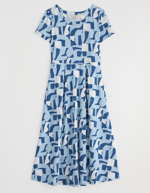 Seasalt - Seasalt Cornwall Blue S/S Veronica Dress