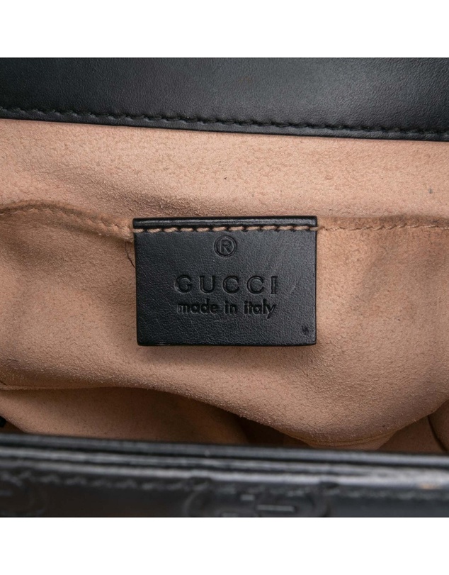 Pre-Loved by Azura Reborn - Pre-Loved Small Guccissima Padlock Crossbody