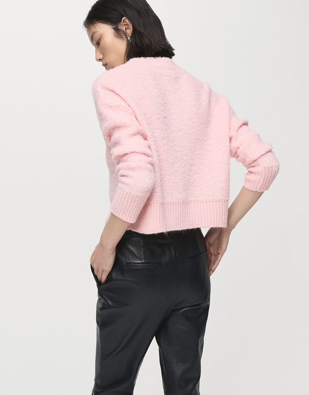 M.N.G - Knitted Sweater With Perkins Neck