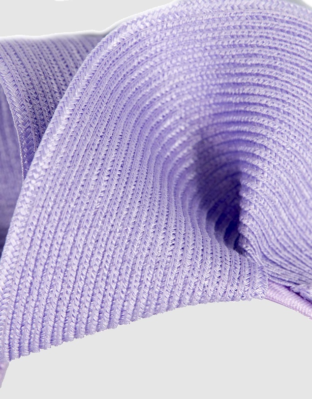 Max Alexander - Large Wavy Lilac Racing Fascinator