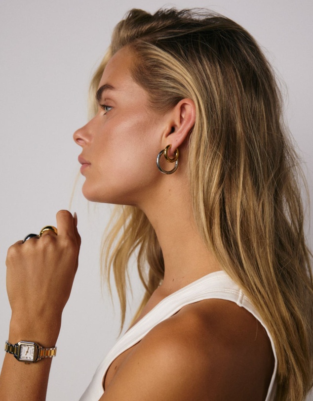 CENDRE - Rogue Huggie Earrings