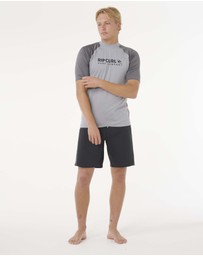 Rip Curl - Shock UPF50 Short Sleeve Rash Ves