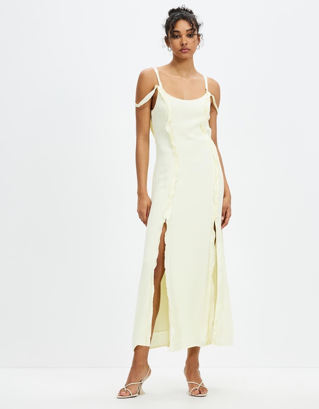 Third Form - Stroke Frill Slip Dress