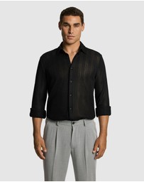 yd. - Enrique Textured Shirt