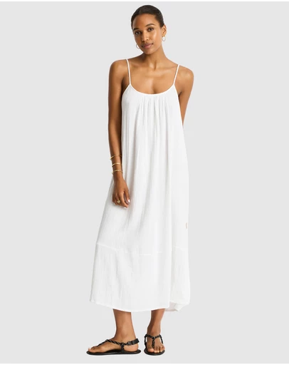 Sea Level Australia - Sunset Tie Back Sundress