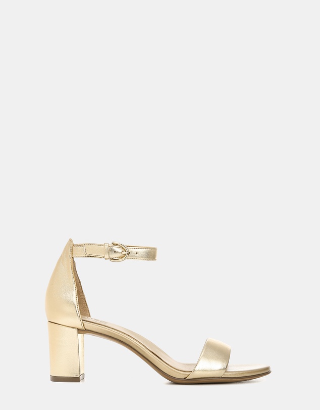 Naturalizer - Vera Dress Sandal - Dark Gold Leather