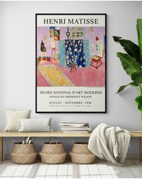 Inka Arthouse - The Pink Studio by Henri Matisse Art Print