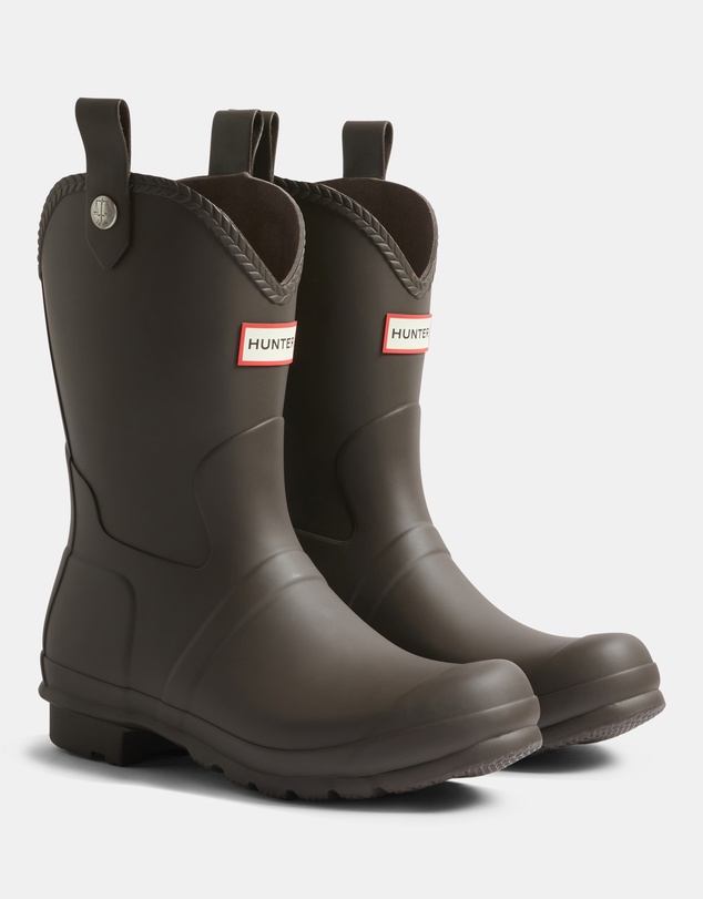 Hunter - Women’s Original Cowboy Boot in Chocolate Brown