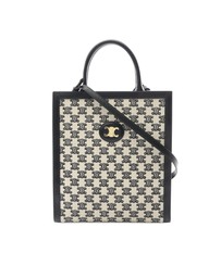 Pre-Loved by Azura Reborn - Pre-Loved Small Triomphe Canvas Vertical Cabas Tote