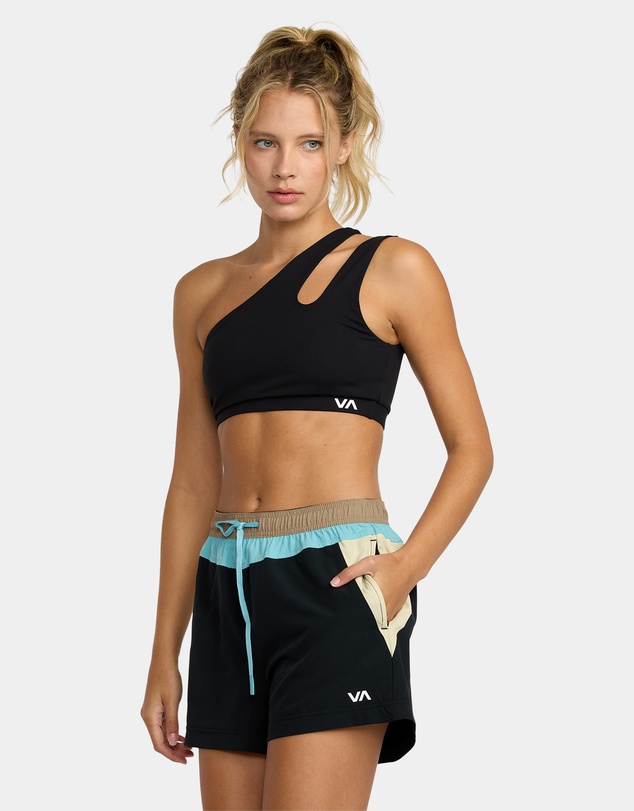 RVCA - Womens VA One Sholder Sports Bra