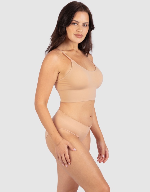 B Free Intimate Apparel - Long Line Spaghetti Strap Bralette (A-B-C-D-DD-E-F) Cup