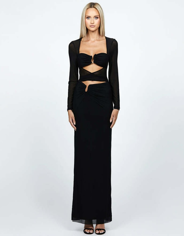 Bariano - Veil Sleeved Maxi