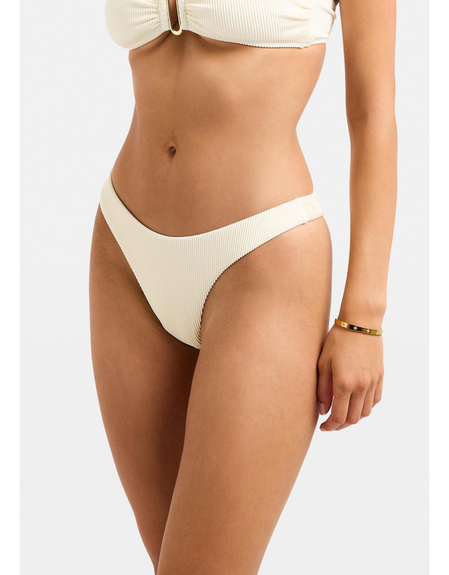 Subtitled - Cheeky Ribbed Bikini Bottom