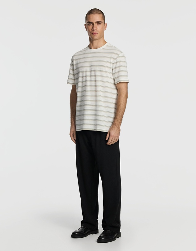 yd. - Flinders Textured Stripe Tee