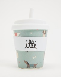 itti bitti - 240ml Reusable Baby Cino Cup With 1 Straw - Doug's Playmates
