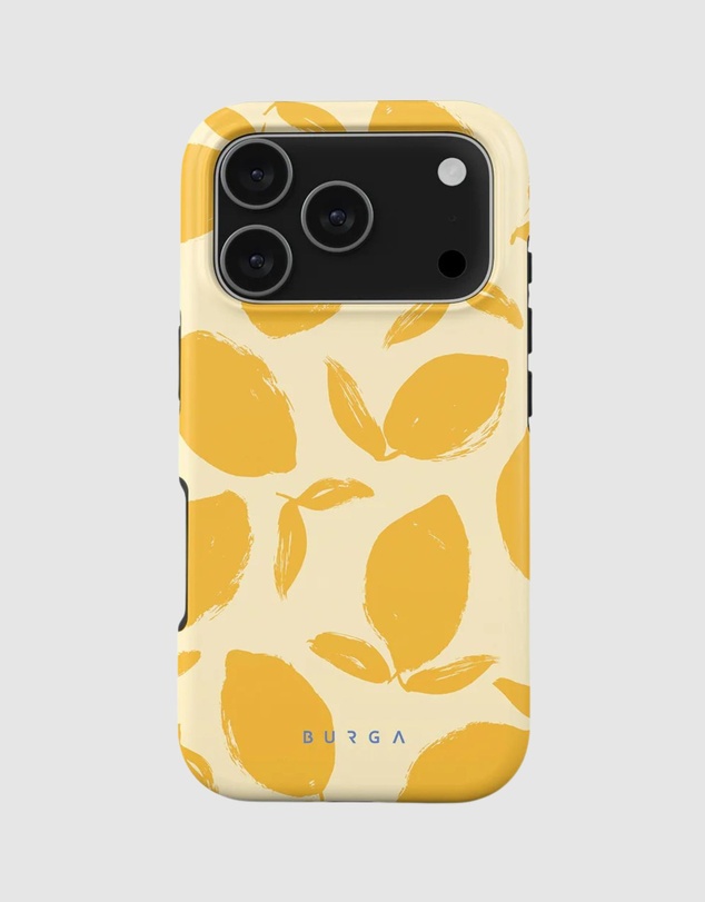 Burga - Burga iPhone 17 Pro Tough Magsafe Case Lemon Tart