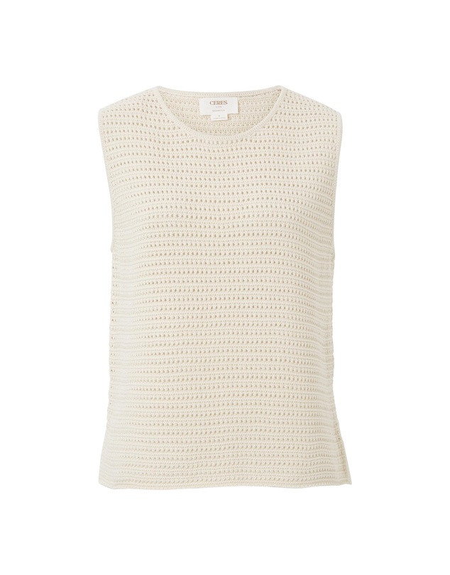 Ceres Life - Margot Mesh Knit Tank