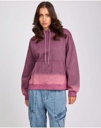 ONE TEASPOON - Smiley Batwing Hoody - Pink