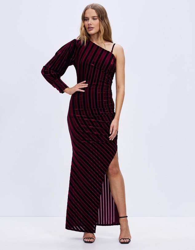 Romance by Honey and Beau - Addison One Sleeve Maxi