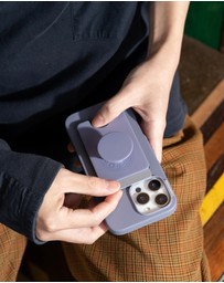 PopSockets - PopWallet+ MagSafe Softgoods Phone Wallet Card Holder+ Magnetic Adapter Ring