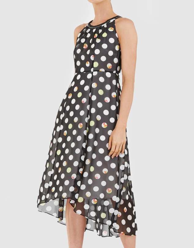 Amelius - Sabrina Spot Dress