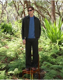 AERE - Beckett Zip Through Jacket