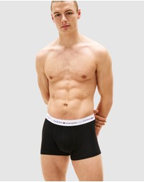 Tommy Hilfiger - 3-Pack Essential Logo Waistband Trunks