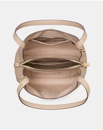 Kate Spade - Deco Pebbled Leather Large Shoulder Bag
