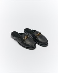 Goldie The Label - Honey Leather Mule