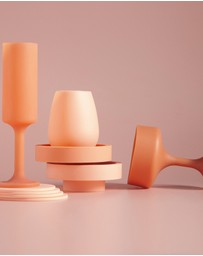 porter green - mecc | silicone unbreakable cocktail glasses