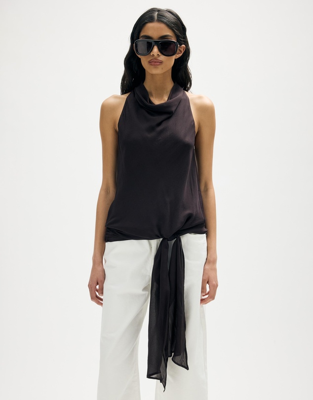 Minima Esenciales - Calla Halter Tie Top