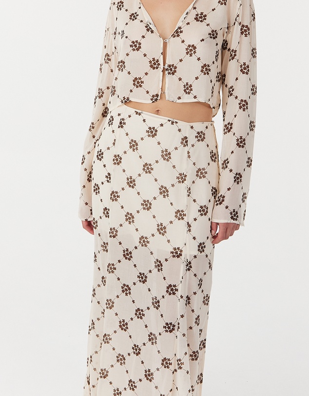 Third Form - Sheer Motion Maxi Skirt