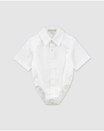 Designer Kidz - Jackson S/S Formal Romper
