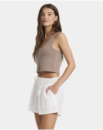 Roxy - Womens Recess Elastic Waist Shorts