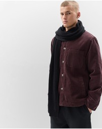 UNISON - Textured Knit Scarf